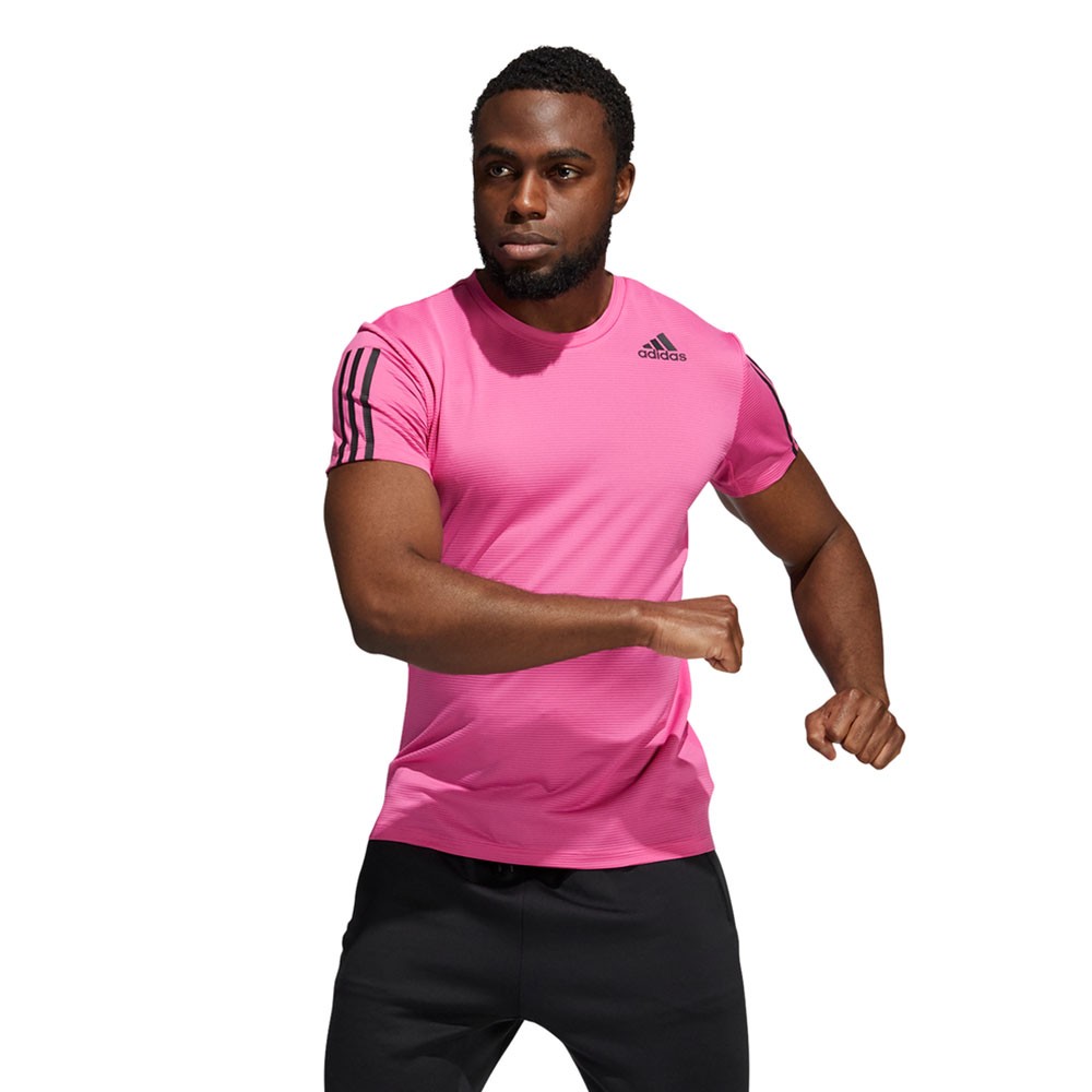 Adidas Maglietta Palestra Triband Rdy Level Fuxia Uomo - Acquista online su  Sportland