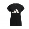 ADIDAS Maglietta Logo Nero Donna