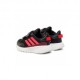 ADIDAS Tensaur Run Td Nero Rosa Bambina