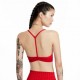 Nike Reggiseno Icon Rosso Donna