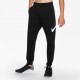 Nike Pantaloni Con Polsino Logo Nero Donna