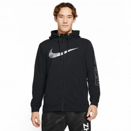 Nike Felpa Con Cerniera Logo Icon Nero Donna