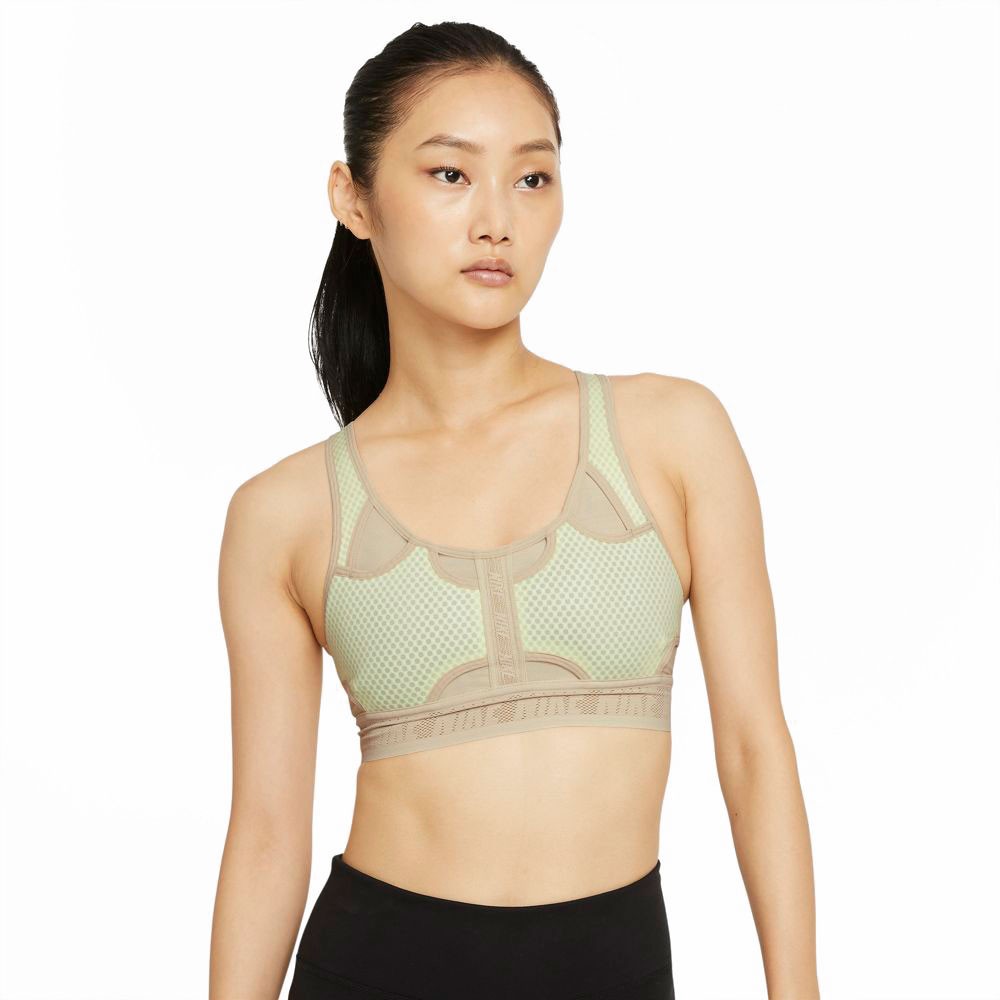 Image of Nike Reggiseno Ultrabreathe Ms Giallo Donna XS