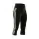 ADIDAS Capri Tights Triband Nero Donna