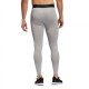 ADIDAS Leggings Sportivi Grigio Uomo