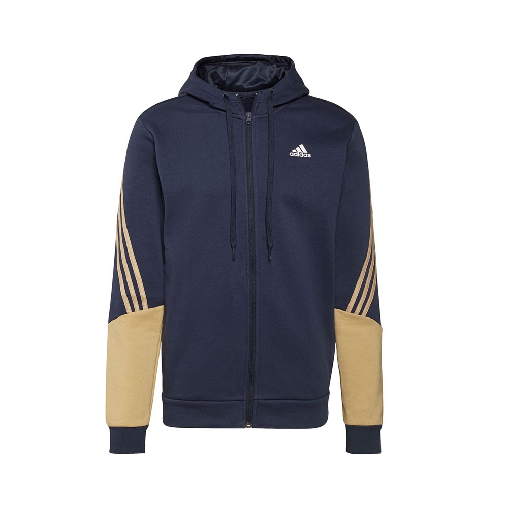 Adidas Tuta Sportiva Con Cappuccio Blu Oro Uomo - Acquista online su  Sportland