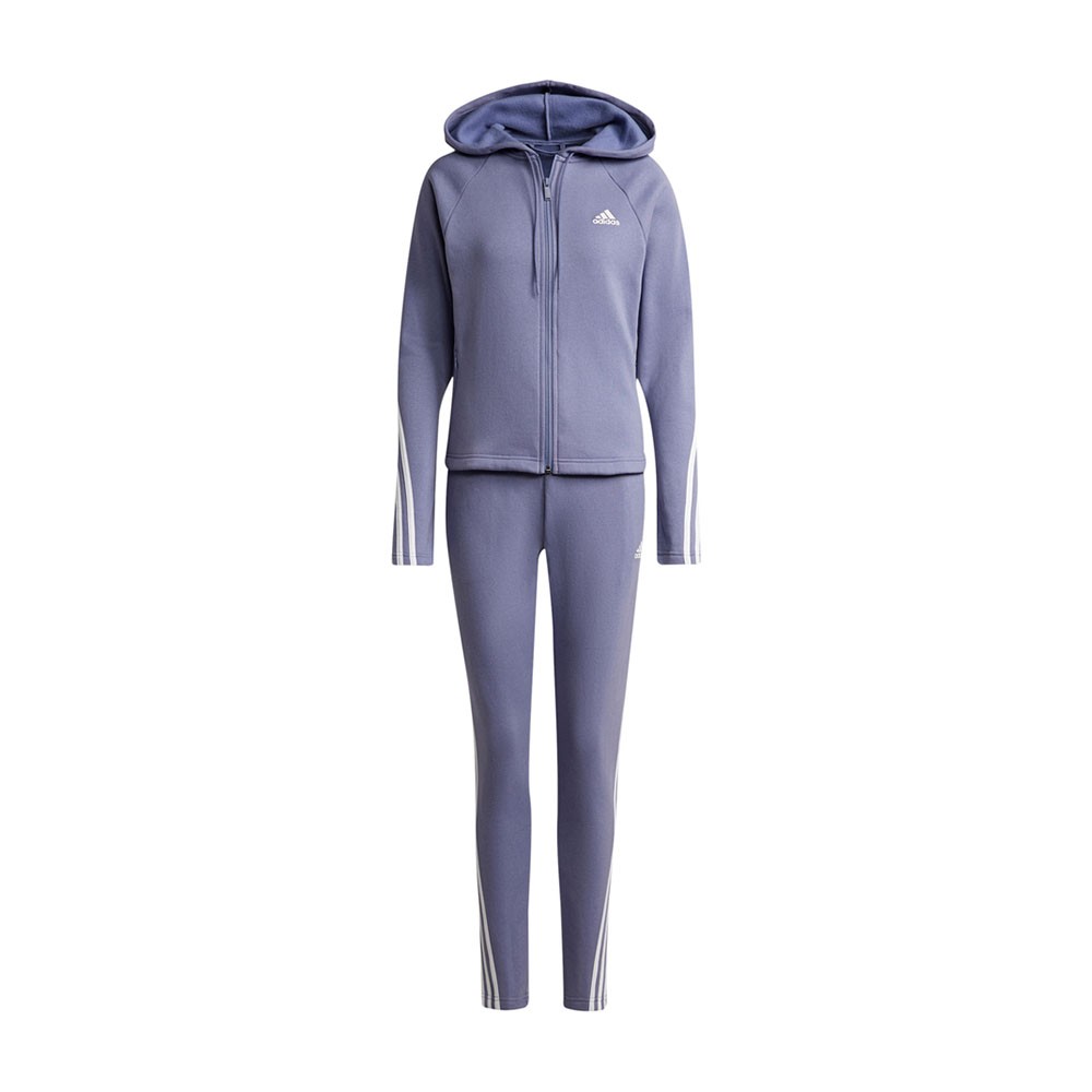 Adidas Tuta Sportiva Con Cerniera E Cappuccio Lilla Donna - Acquista online  su Sportland