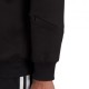 ADIDAS Felpa Girocollo Logo Nero Uomo