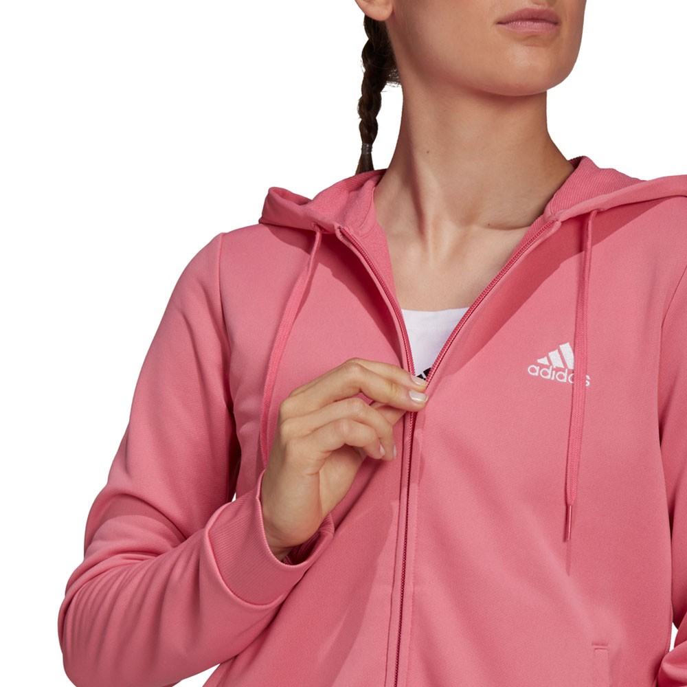 Adidas Tuta Sportiva Con Cerniera E Cappuccio Rosa Donna - Acquista online  su Sportland