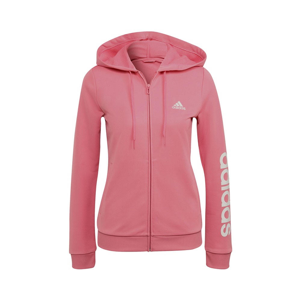 Adidas Tuta Sportiva Con Cerniera E Cappuccio Rosa Donna - Acquista online  su Sportland