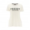 Freddy T-shirt Check Nero Donna