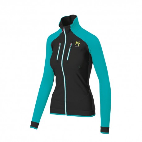Karpos Giacca Alagna Evo Bluebird Nero Donna