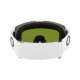 Oakley Maschera Sci Ridge Line L Bianco Opaco Fire Irid