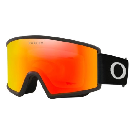 Oakley Maschera Sci Ridge Line L Nero Opaco Fire Irid