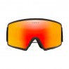 Oakley Maschera Sci Ridge Line L Nero Opaco Fire Irid