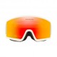 Oakley Maschera Sci Ridge Line M Bianco Opaco Fire Irid