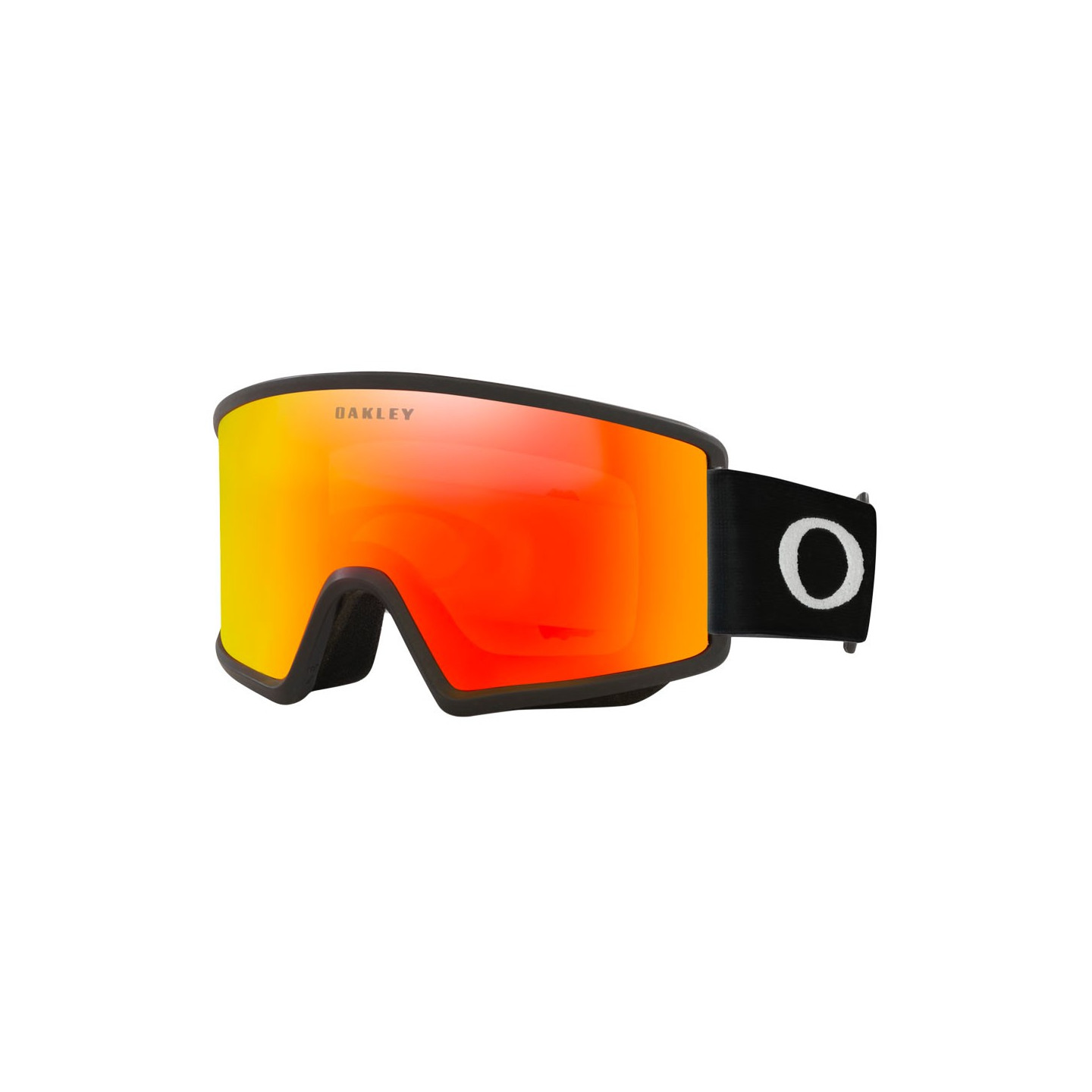 Oakley Maschera Target Line M Fire Iridium Nero - Immagine 2