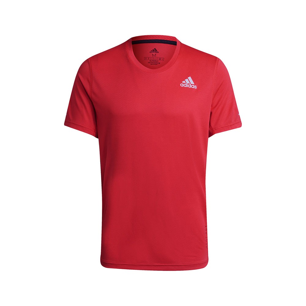 ADIDAS Maglia Running Heat Rdy Rosso Uomo L