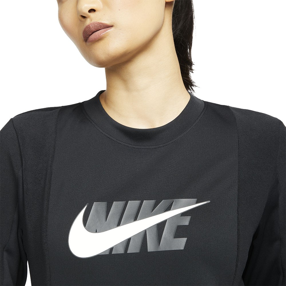 Nike Felpa Running Icon Clash Nero Donna - Acquista online su Sportland