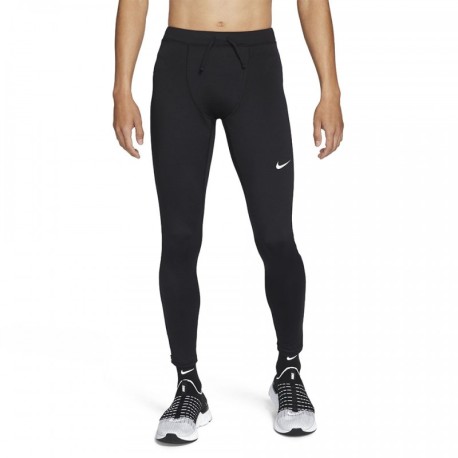 Nike Leggings Running Drifit Essential Nero Reflective Argento Uomo