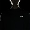 Nike Maglia Running Hzip Element Nero Reflective Argento Uomo