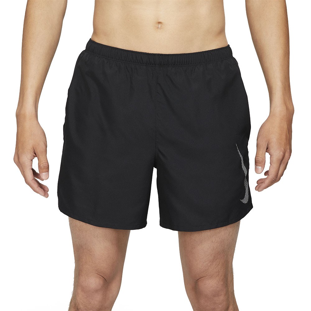 Nike Pantaloncini Running Dvn 5In Nero Reflective Uomo XL