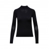 Diadora Maglia Running Turtle Neck Hp Act Nero Donna