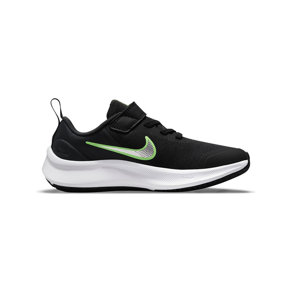 Nike Star Runner 3 Ps Nero Argento Bambino EUR 28 / US 11C