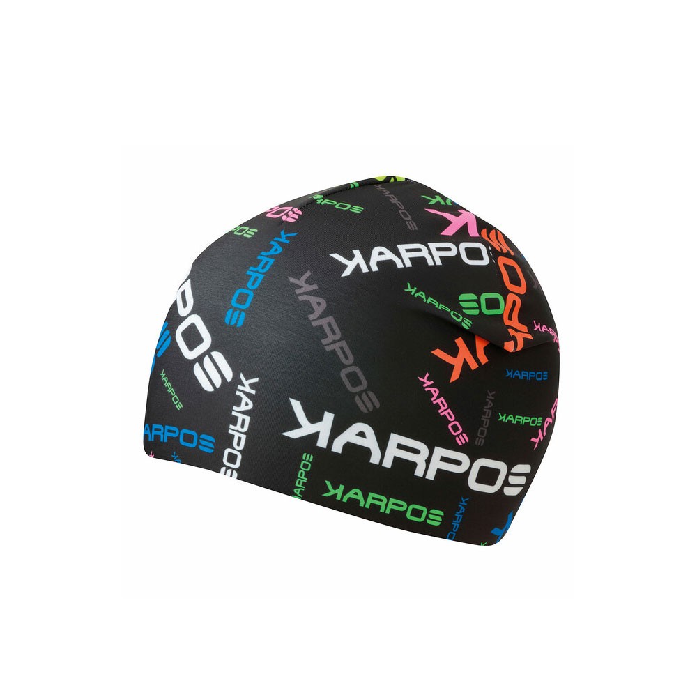 Karpos Berretto Alagna Race Nero Multicolore TU