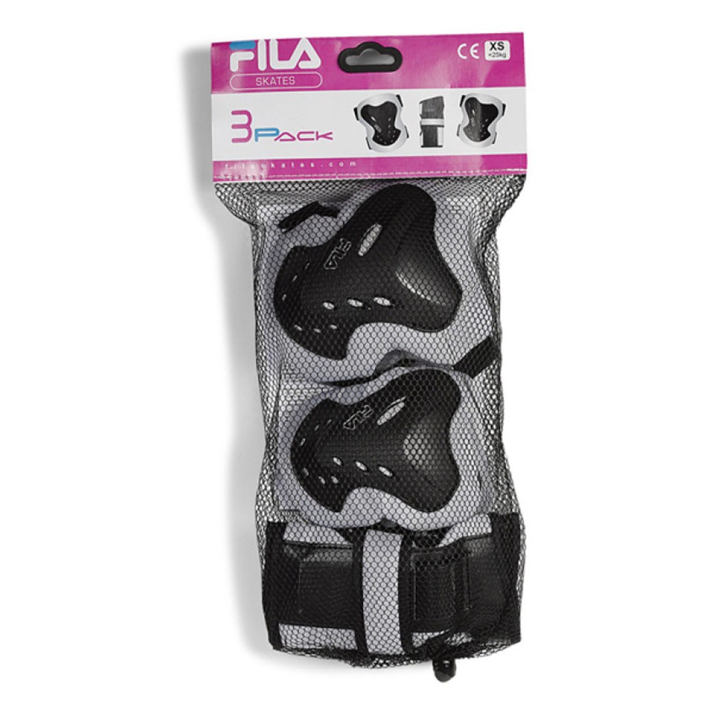 Fila Protezione Pattini Fp Gears Argento Nero Bambina Acquista online su Sportland