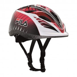 Fila Casco XS Nero Rosso Bambino