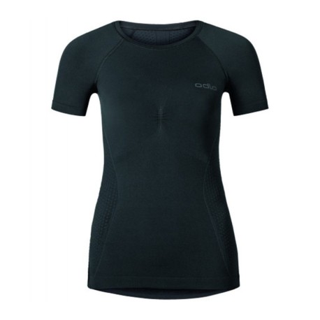 Odlo Maglia Trekking Evolution Warm Nero Grigio Donna