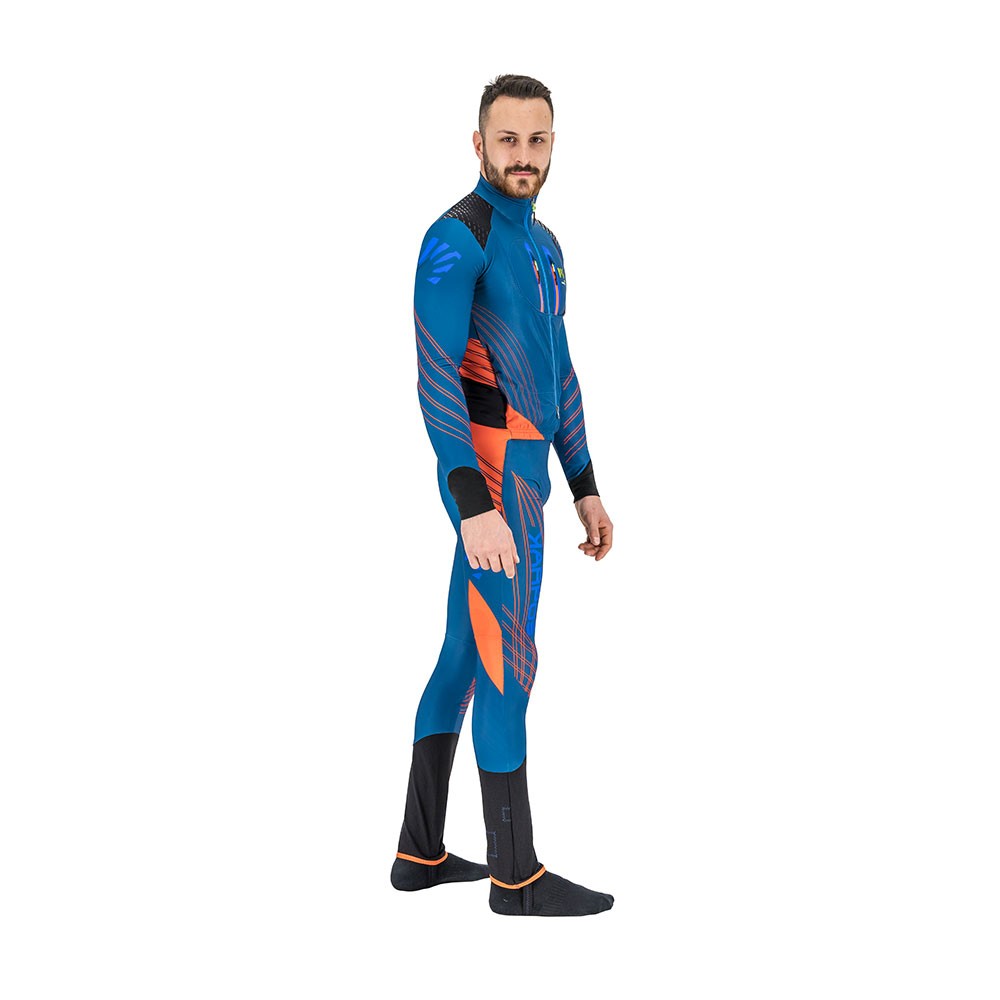 Karpos Tuta Sci Alpinismo Race Blu Arancione Uomo - Acquista online su  Sportland