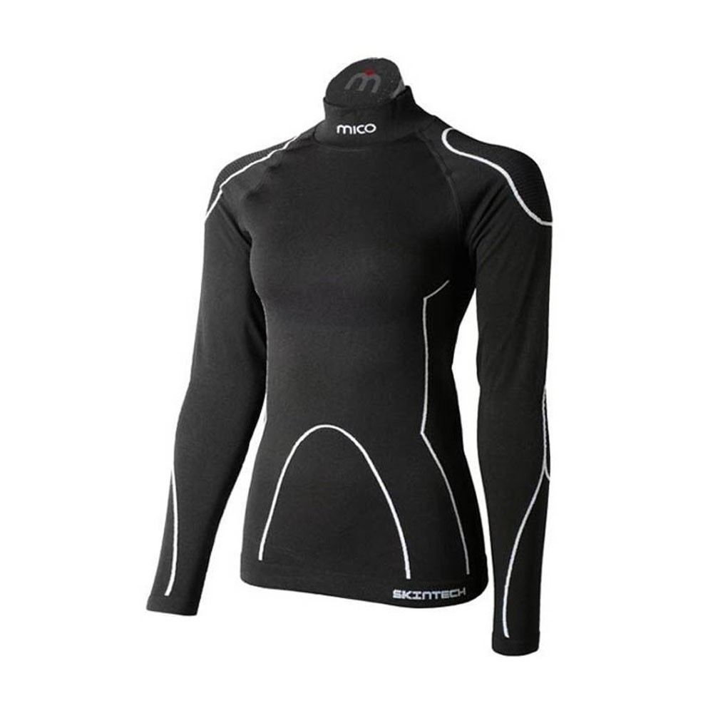Mico Sport Maglia A Manica Lunga Seamless 1841 Nero Donna IV