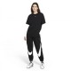 Nike Pantaloni Con Polsino Swoosh Nero Donna