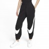 Nike Pantaloni Con Polsino Swoosh Nero Donna