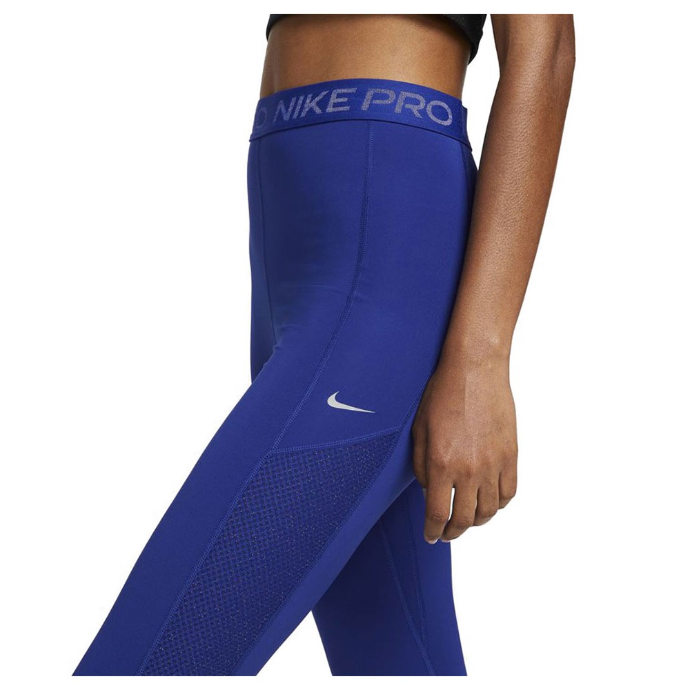 Nike Leggings 7/8 Pro Sparkle Blu Donna - Acquista online su Sportland