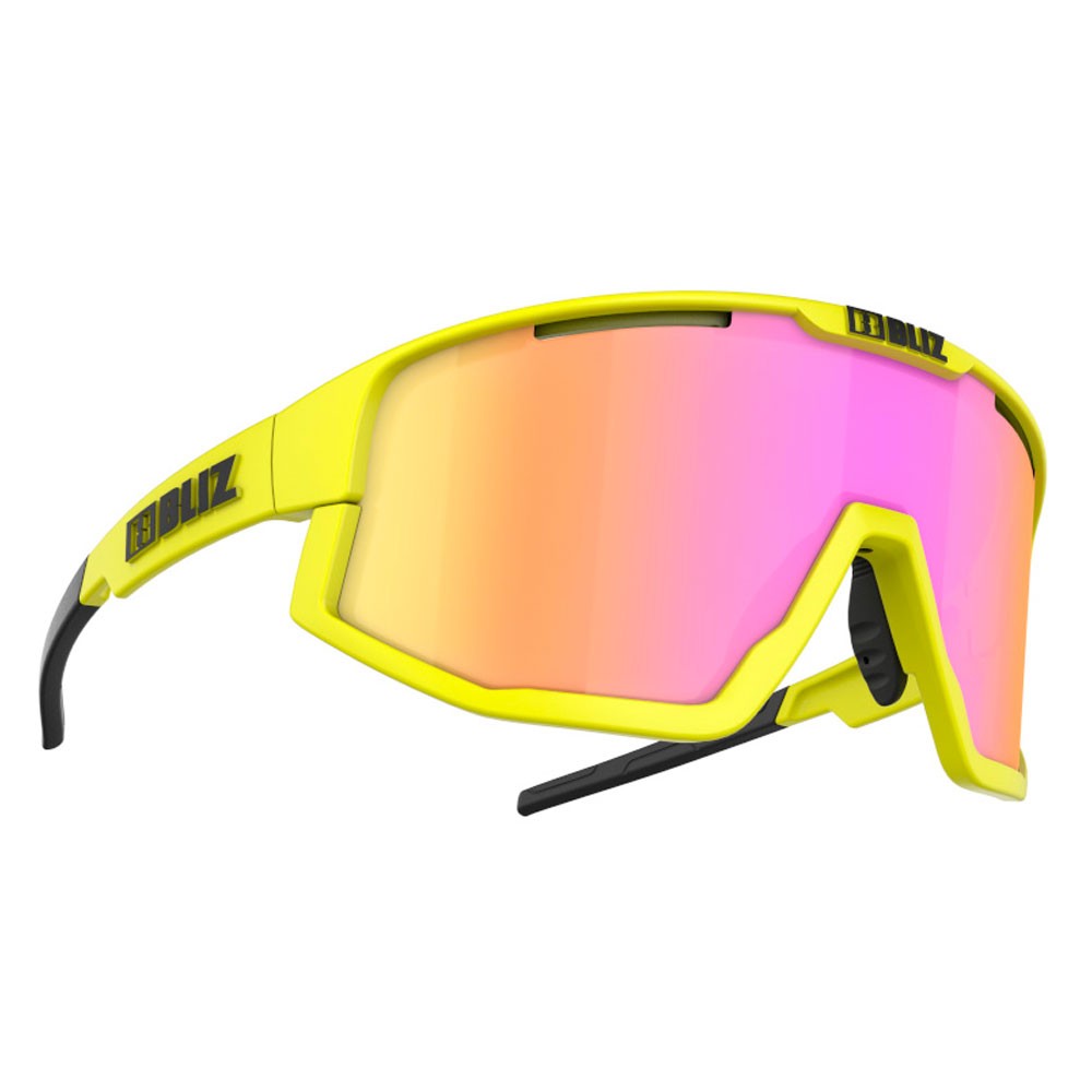 Bliz Occhiali Fusion Matt Neon Giallo Viola TU