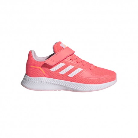 ADIDAS Runfalcon 2.0 El Ps Arancio Rosa - Sneakers Bambina