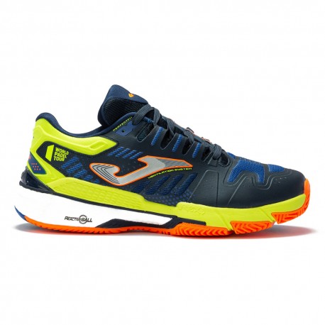 Joma Slam 2204 Fluo Blu - Scarpe Padel Uomo