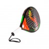 Joma Slam Pro Nero Corallo Fluo - Racchetta Padel Uomo