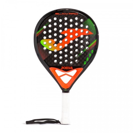 Joma Slam Pro Nero Corallo Fluo - Racchetta Padel Uomo