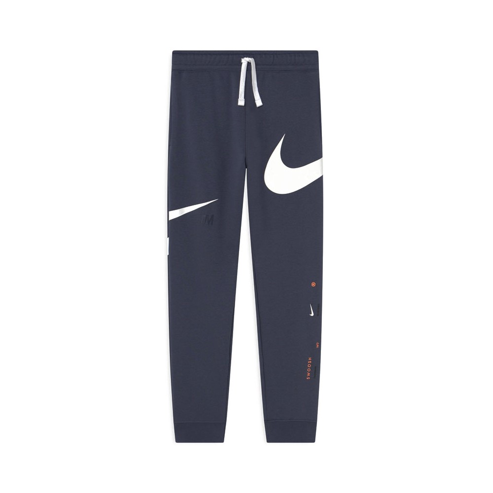 Nike Pantaloni Con Polsino Swoosh Blu Ragazzo - Acquista online su Sportland