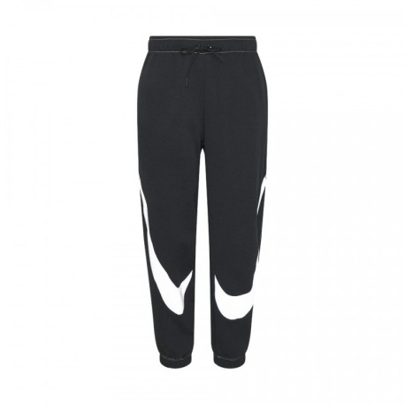 Nike Pantaloni Con Polsino Swoosh Nero Donna