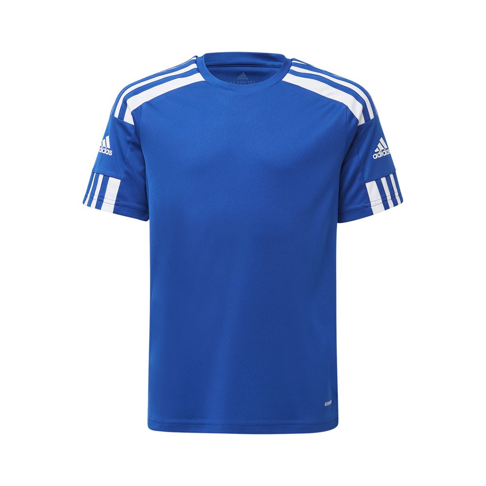 ADIDAS Maglia Maniche Corte Squadra 21 Blu Bianco Bambino 9-10 Anni