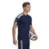 ADIDAS Maglia Maniche Corte Squadra 21 Blu Scuro Bianco Uomo