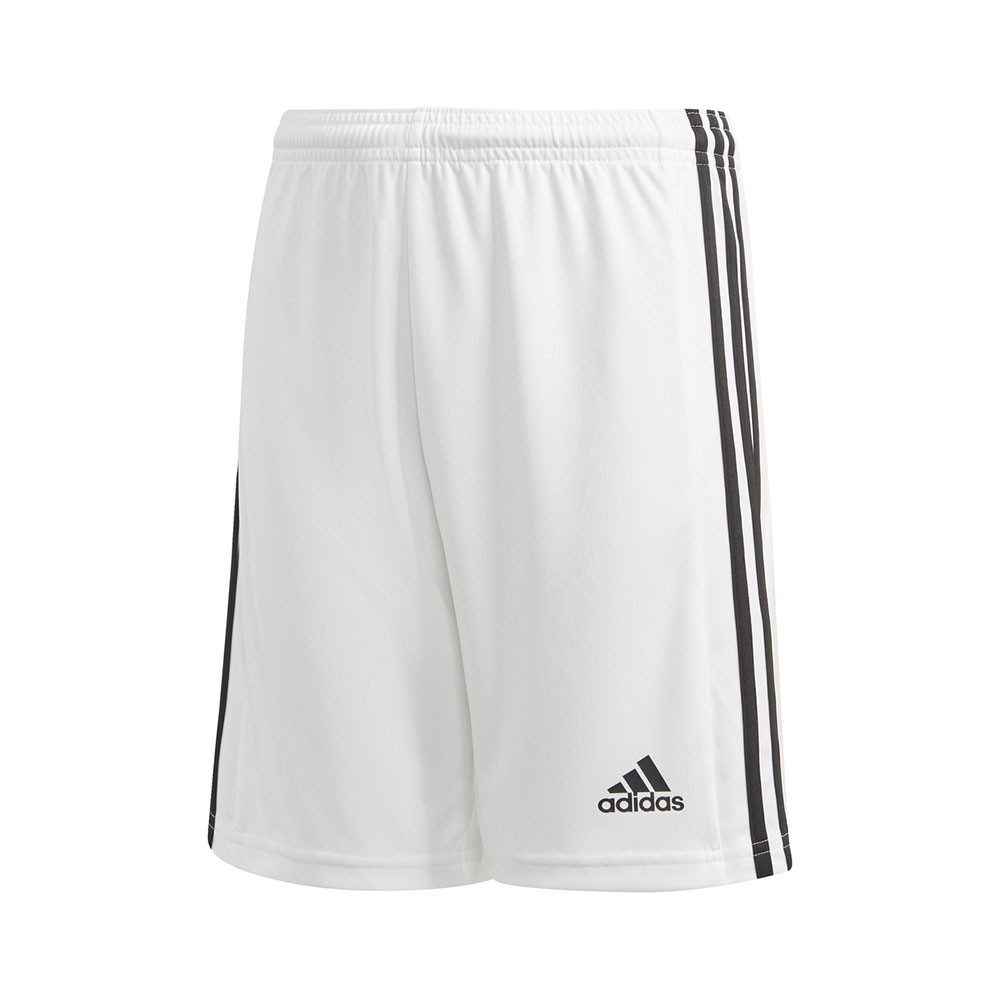 ADIDAS Pantaloncini Calcio Squadra 21 Bianco Nero Bambino 7-8 Anni