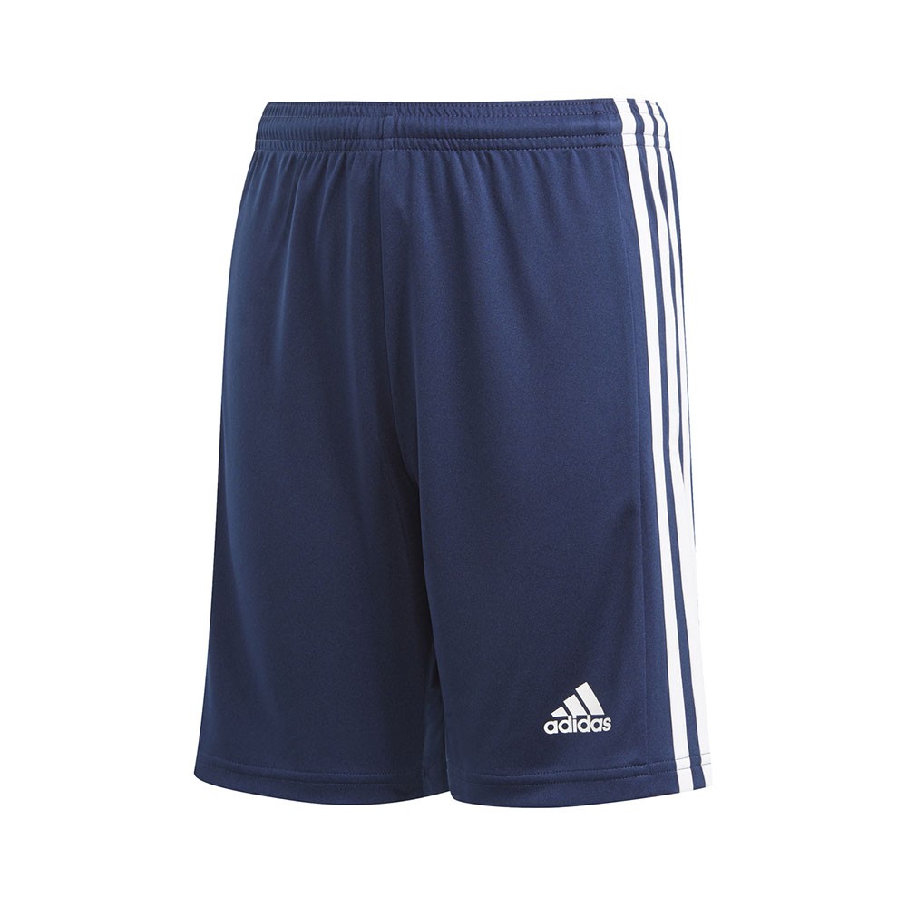 ADIDAS Pantaloncini Calcio Squadra 21 Blu Bianco Bambino 9-10 Anni