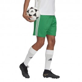 ADIDAS Pantaloncini Calcio Squadra 21 Verde Bianco Uomo