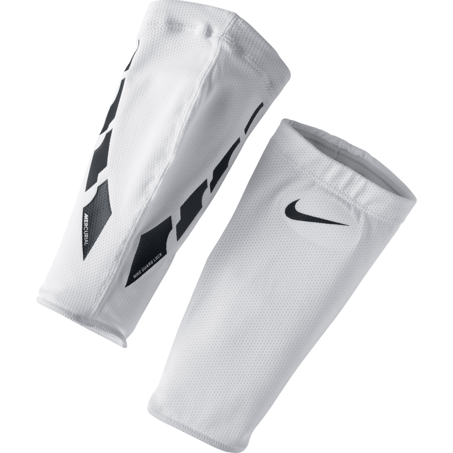 Nike Unisex Bianco/Nero Parastinchi, (L) - Immagine 3